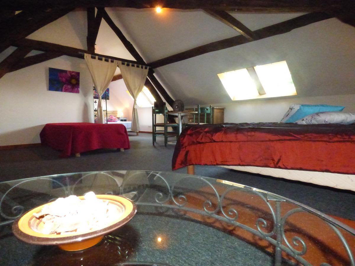La Ferme Du Chateau Bed & Breakfast Tresnay Ngoại thất bức ảnh